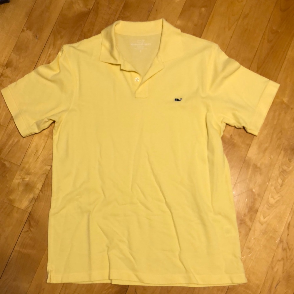 Yellow vineyard vines polo